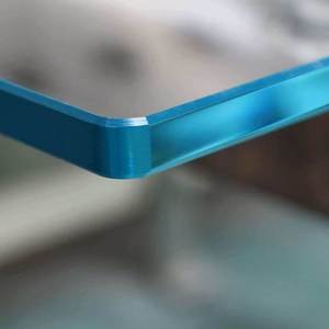 Verre de sécurité trempé plat 6-19 mm, bord poli, perçage personnalisé, verre trempé pour balustrade, fenêtre, cloison, décoration murale, CE - Product Image 2
