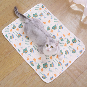 Tapis de couchage d'été pour animaux de compagnie, tapis rafraîchissant en latex, tapis pour chien, lit pour chien, tapis rafraîchissant en soie glacée, fournitures de tapis rafraîchissants, lit pour chat - Product Image 2