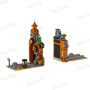 Mork 028005 1252 pezzi Puzzle assemblaggio di scaffali <span class=keywords><strong>per</strong></span> <span class=keywords><strong>bambini</strong></span> giocattoli Festival regali set di blocchi di costruzione - Product Image 3