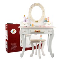 Table de maquillage pour enfants, ensembles de maquillage pour filles, kit de maquillage, jouets pour filles, table de maquillage en bois