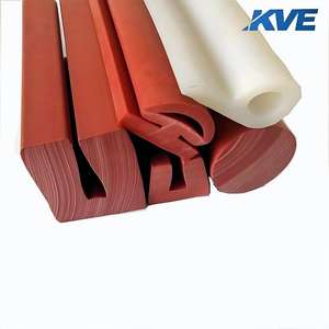 מותאם אישית טמפרטורה גבוהה סיליקון התנגדות מוצק גומי שטוח רצועת איטום רצועה איטום רצועה - Product Image 6