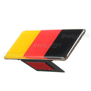 สติกเกอร์ติดกระจังหน้ารถยนต์ลายธงชาติเยอรมัน สำหรับ VW /Audi /Honda /Benz - Product Image 2