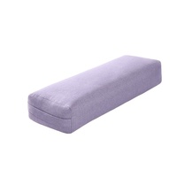 Coussin de yoga, coussin lombaire, coussin rectangulaire haute élasticité, outil auxiliaire de méditation pour le yoga Iyengar Yin, pour débutants