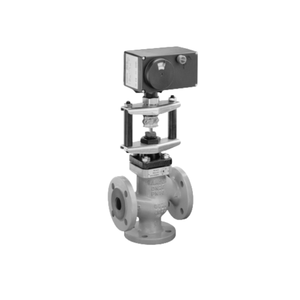 Samson Allemagne Série 3323 Robinet à soufflet trois voies version DIN pour service eau basse pression DN 15 à 100 - Product Image 1