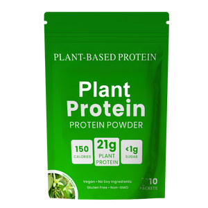 Proteína Vegetal en Polvo al por Mayor OEM, Mezcla de Proteína de Guisante y Soja Sin OGM, Vegana, a Granel para Batidos y Smoothies, Fórmula Personalizada Disponible - Product Image 1