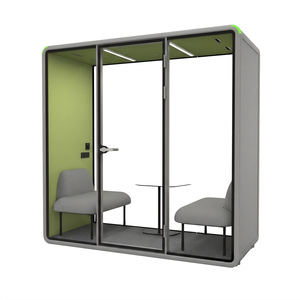 Cabine <span class=keywords><strong>de</strong></span> bureau insonorisée modulaire pour jardin extérieur, cabine <span class=keywords><strong>de</strong></span> réunion acoustique, boîte silencieuse - Product Image 4
