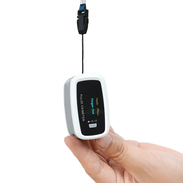 Real Manufacturer Contec CMS50D1 Pulsioximetro Hand Held Fingertip Pulse Waveform Oximeter