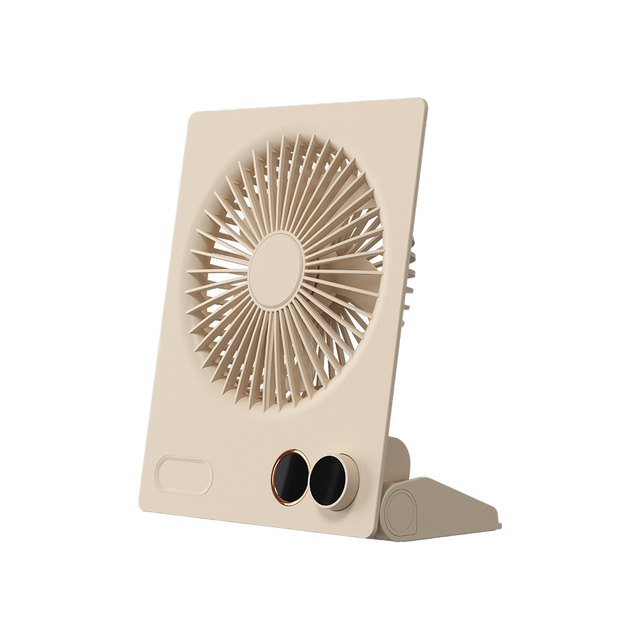Hot-Selling Portable USB 4000mAh Rechargeable Foldable Handheld 3-Speed Desk Fan Electric Battery-Powered for Home Outdoor Hotel