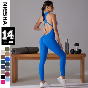 Body <span class=keywords><strong>de</strong></span> una pieza para <span class=keywords><strong>mujer</strong></span>, <span class=keywords><strong>de</strong></span> color liso, con cremallera, ajustado, sexy, con espalda plisada y realce <span class=keywords><strong>de</strong></span> glúteos, ideal para gimnasio, fitness y yoga. - Product Image 3