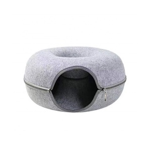 <span class=keywords><strong>Tunnel</strong></span> rimovibile per gatti con <span class=keywords><strong>Tunnel</strong></span> per gatti in feltro per animali domestici semichiuso <span class=keywords><strong>Tunnel</strong></span> per gatti lavabile semichiuso - Product Image 1