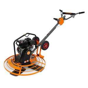 เครื่องฉาบปูนแบบเดินตาม Flextools FT201808-UNIT 5.5 แรงม้า 865 มม. รุ่นใหม่ ใช้เครื่องยนต์เบนซิน ขนาด 34 นิ้ว พร้อมชุดเกียร์และส่วนประกอบหลักๆ หมุนรอบได้ในพื้นที่แคบ - Product Image 1