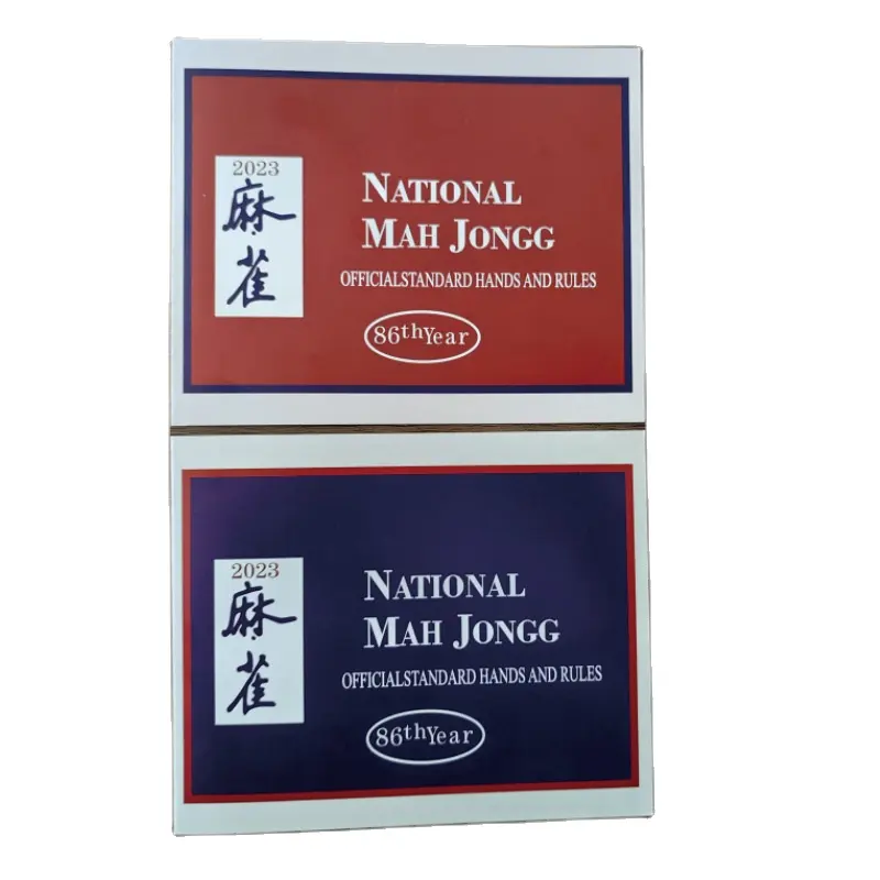 Mah Jongg yeni Mahjong scorecard kuralları kart Mahjong lig manuel standart el kart kart oyunu arkadaş ile yetişkin uygulama için