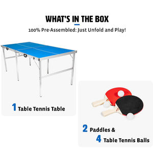 Vente en gros OEM Petite table de <span class=keywords><strong>ping</strong></span>-<span class=keywords><strong>pong</strong></span> pliable en MDF <span class=keywords><strong>Mini</strong></span> table de <span class=keywords><strong>ping</strong></span>-<span class=keywords><strong>pong</strong></span> rouge Vente en gros Table de <span class=keywords><strong>ping</strong></span>-<span class=keywords><strong>pong</strong></span> amovible pour jeux d'enfants - Product Image 3