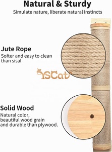 Large Premium Wooden <strong>Cat</strong> Tower and Scratching Frame Luxury <strong>Cat</strong> Climbing Toy for Feline Friends for Christmas and Halloween - Product Image 5