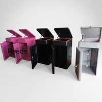 Boîte à sellerie en acier au carbone couleur personnalisée OEM, grande capacité, verrouillable, pour équipement d'écurie équestre