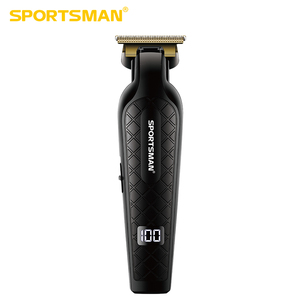 Tagliacapelli Elettrico SPORTSMAN Professionale per Salone, Set Tre Pezzi con Trimmer Elettrico e Rasoio per Intaglio e Rasatura - Product Image 4
