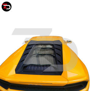 Cofano Motore Posteriore Stile MSR per Huracan LP580 LP610 con Vetro Temperato a Prezzo di Fabbrica - Product Image 5