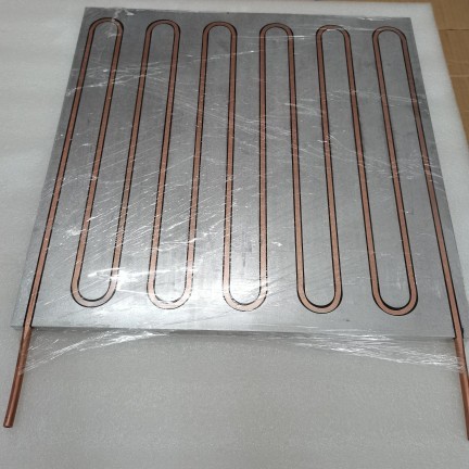 Friction Welding Liquid Cold Plate Aluminum Refrigeration Parts Water Cooling Plate