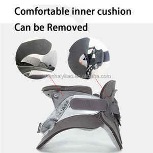 Penyangga Leher Ortopedi Medis yang Dapat Disesuaikan, Kerah Leher Kaku Berbahan Busa untuk Penopang Leher - Product Image 4