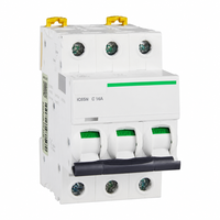 Interruptor Automático Miniatura IC65N 1P 2P 3P 4P AC MCB, Interruptor de Aire, Protección Contra Sobrecarga y Cortocircuito