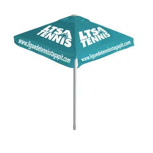 Customized Printed Beach Umbrella Outdoor Advertising Promotion Umbrellas