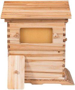 Tổ Ong Dòng Chảy Tự Động <span class=keywords><strong>Bee</strong></span> Tổ Ong Hộp Kit Cấp Thực Phẩm Nghề Nuôi Ong Nhà Bằng Gỗ Với 7Pcs Mật Ong Dòng Chảy Khung Cho Nghề Nuôi Ong - Product Image 3