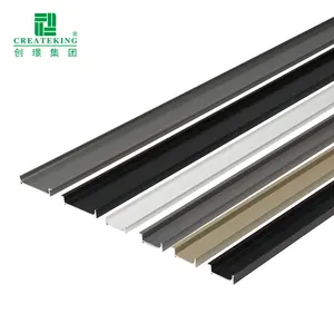 Foshan Supplier Best Selling Aluminum Tile Skirting For Wall Foot Protection Customized Skirting Board