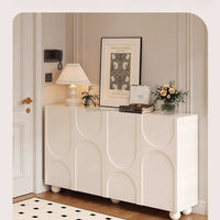 Meuble à chaussures moderne en bois pour salon, mobilier de maison avec un grand espace de rangement