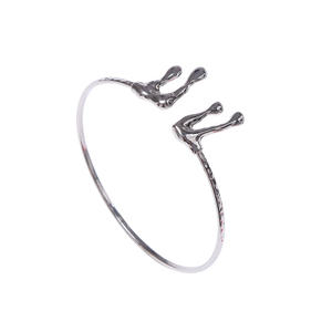 Crown Shape Alloy Open <b>Cuff</b> <b>Bracelet</b> For Women Fashion Jewelry Arm Band <b>Silver</b> Gold Color - Product Image 5