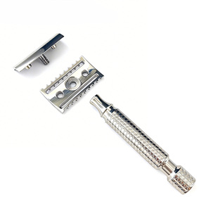 German Manual <strong>Razor</strong> Stainless Steel <strong>Double</strong> <strong>Edge</strong> Safety <strong>Razor</strong> Multi-Functional Shaver with <strong>Branded</strong> <strong>Razor</strong> Blades - Product Image 1