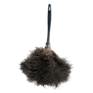Cinese a buon mercato <span class=keywords><strong>nero</strong></span> eco-friendly riutilizzabile portatile di colore naturale di struzzo piuma <span class=keywords><strong>spolverino</strong></span> per la pulizia forniture casa auto ufficio - Product Image 6