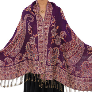 Wholesale Women's Printed <strong>Paisley</strong> <strong>Pashmina</strong> Winter Autumn Spring Fashion <strong>Paisley</strong> <strong>Pashmina</strong> Shawl Wrap <strong>Scarf</strong> - Product Image 2