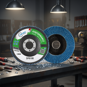 Disque à lamelles Fervi Performance DF6100, meule sans fer, fabriqué en Italie - Product Image 2