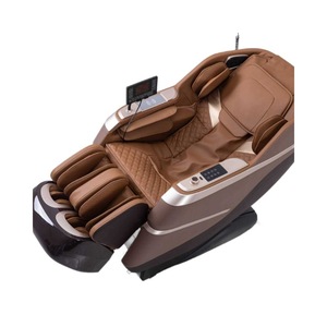 <b>Massage</b> Chair Full Body 3D Robotic <b>Hand</b> <b>Massage</b> SL Guide Rail PU Leather Bluetooth Voice Control Home Use - Product Image 5