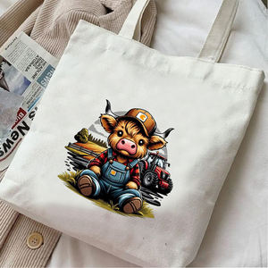 工場卸売 カスタム DTF 熱転写ステッカー カウボーイズデザイン シルクスクリーン印刷 アイロン接着 Tシャツ バッグ - Product Image 5