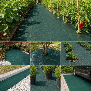 Telo Pacciamante Verde per il Controllo delle Erbacce in Giardini e Campi Agricoli - Product Image 4