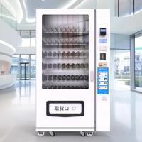 Distributeur automatique de boissons et de collations LE avec refroidissement par compresseur, écran tactile de 21,5 pouces, grande capacité pour chips, bonbons et biscuits