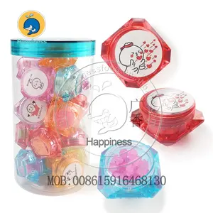 cute emoji bottle rainbow sugar hard candy korean star candy