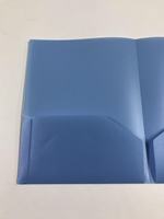 Classeur plastique format A4 de haute qualité Portefeuille avec logo personnalisé Papier PVC pour bureau école utilisation Fichier Clip Fabricant