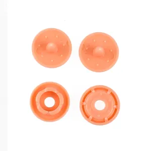 Garment Press Stud Fasteners Plastic Snap Buttons For Baby Clothing Textile