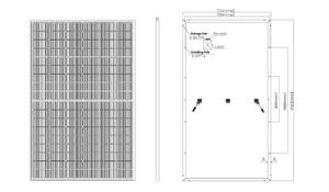 Greensun N-Type TOPCON Verre unique 420W 425W 430W <span class=keywords><strong>435W</strong></span> 440W Panneaux solaires Pv avec suivi des navires - Product Image 2