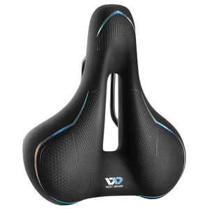 Selle de vélo performante, design léger et évidé pour une respirabilité optimale, éponge haute résilience et forme ergonomique - Product Image 1