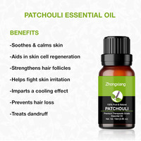 Huile Essentielle de Patchouli 100% Pure et Naturelle, Matière Première Cosmétique OEM, Arôme Naturel pour la Fabrication de Parfums et Diffuseurs