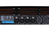 Amplificateur Métallique Professionnel MALOX FP14000 4 ohms en Pont 8 Canaux 4x4500W pour 90-120V/200-230V pour Son Haute Fidélité Extérieur AC