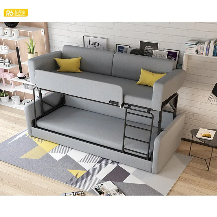 Doble escritorio día y noche sofá cama y cama plegable sofá S518