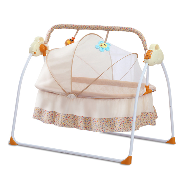 Baby Electric Rocking Chair Swing Comforter Smart Placate Device Artifact Electric Cradle Nursling Bed Crib 2026 New