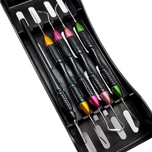 Kit d'outils d'extraction dentaire manuels en argent BK Industries, certifié CE Classe II, avec 12 positions de mâchoires - Product Image 5