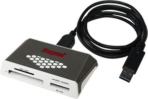 100% Original in Stock Kingston FCR-HS4 All in One USB3.0 <b>Card</b> Reader for <b>SD</b>/SDXC/microSD/MS/Compact Flash CF <b>Cards</b> - Product Image 2