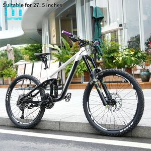 Jeu de roues de vélo SeeMore à dégagement rapide/axe traversant, 27,5 pouces, <span class=keywords><strong>VTT</strong></span>/XC/AM, jantes en alliage d'aluminium, 32 trous, moyeu <span class=keywords><strong>pour</strong></span> frein à disque - Product Image 4