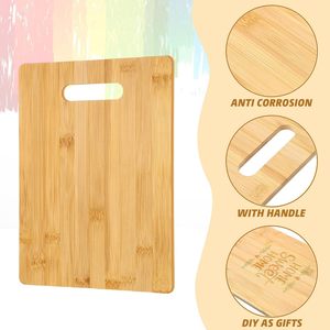 Planche à découper en bambou multifonctionnelle pour la cuisine, prix bas, planche à découper en bois avec logo - Product Image 4